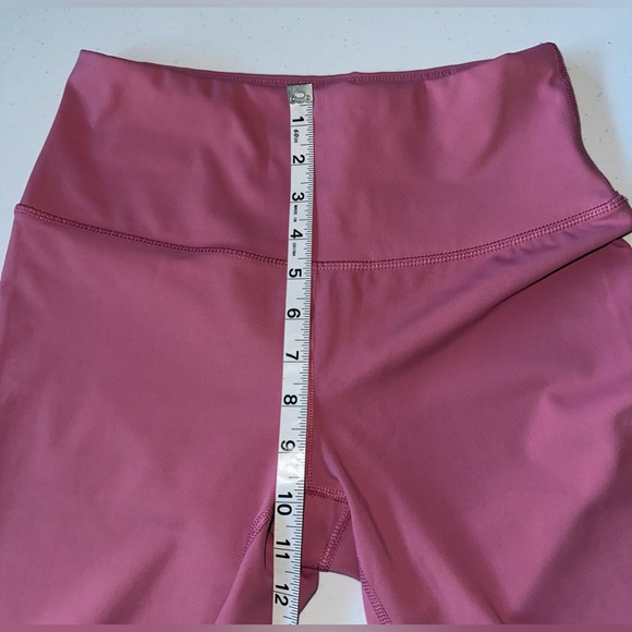 90 DEGREE BY REFLEX Pink Leggings Size Medium RN 144527 - Picture 11 of 13